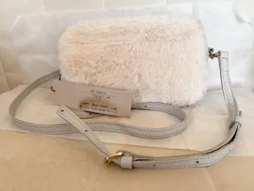 [새상품] 인조 모피 숄더백