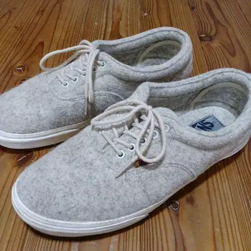 VANS ERA 베이지 스니커즈 울