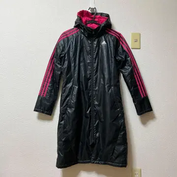 adidas climaproof 후드 부착 벤치 코트 여성용