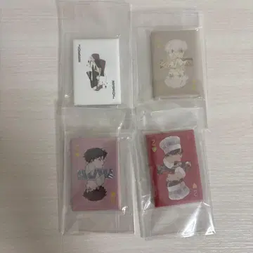 나토리 극장 캔뱃지 4종