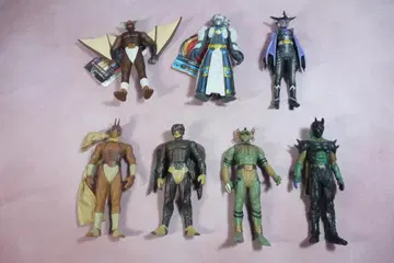 라이더 괴인 시리즈 쿠우가 괴인 조디아츠 그리드 소프트 비닐 7체