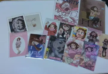 히로아카 우라라카 오챠코 카드 엽서 세트