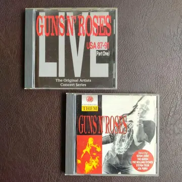 Guns N' Roses 건즈 앤 로지스 라이브반 CD 2장 세트