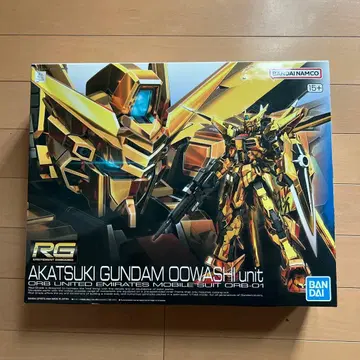 [ 미개봉 새상품 ] RG 1/144 아카츠키 건담 [ 오오와시 장비 ]