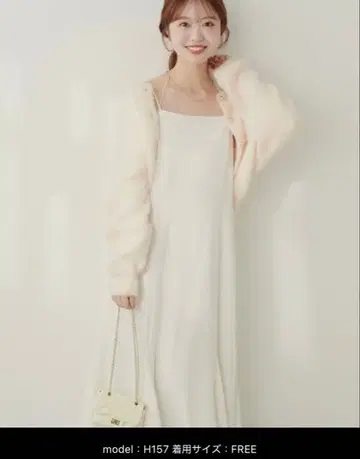 새상품급 미사용품 [ mizu ] 멀티 리본 머메이드 원피스