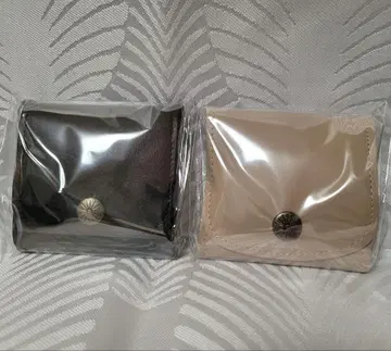 황궁 지갑 동전 지갑 2종 세트 블랙 베이지