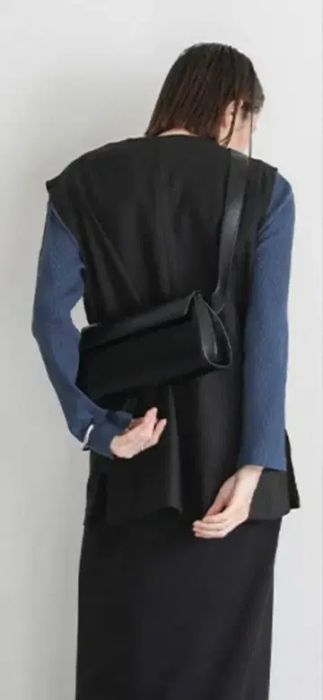 select MOCA 벨트 숄더 가로형 백