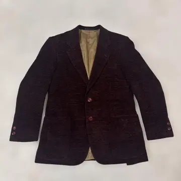 빈티지! 보르도! 벨로아 테일러드 자켓 S