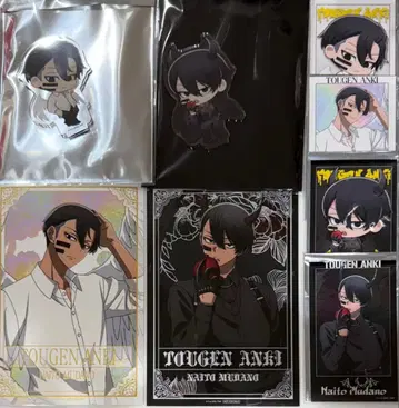 무타노 무진 파보테리아 복숭아 도원암귀 아크릴 스탠드 특전 카드