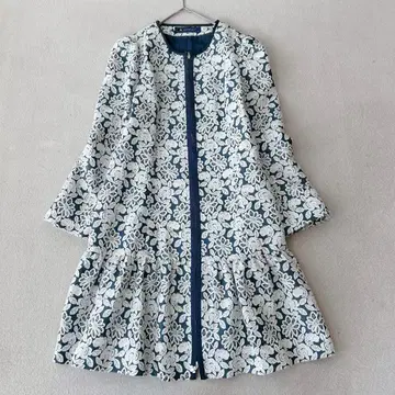 새상품급 엠즈 그레이시 롱 원피스 꽃무늬 레이스 까멜리아 38