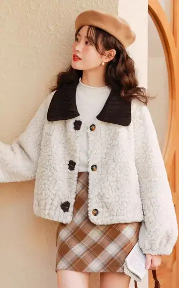 겨울에 딱 맞는 따뜻한 자켓! 모임 외출에 대활약