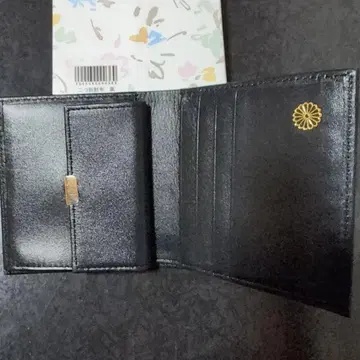 황궁 한정판 특제 접이식 지갑 블랙 최고급 가죽