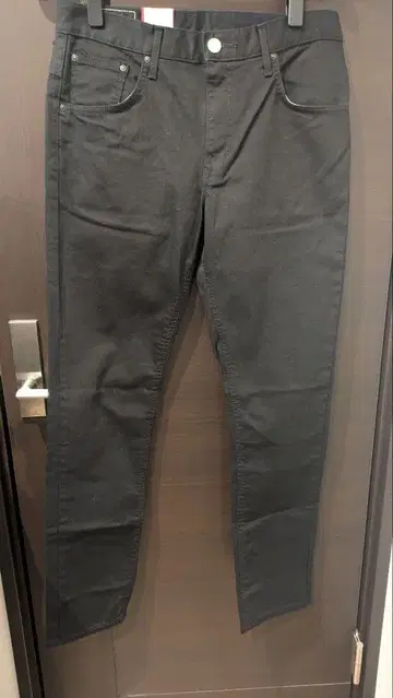 새상품 EDWIN 406XV LONDON SLIM 32 블랙