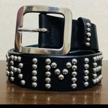 THE CRIMIE 레더 스터드 벨트