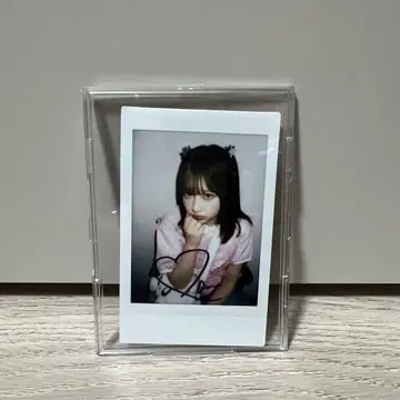 CUTIE STREET 큐스트 사쿠라바 하루카 친필 사인 폴라로이드