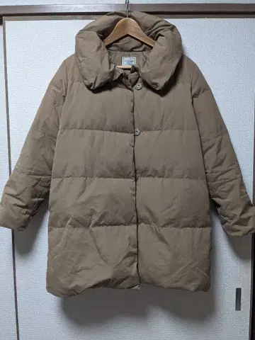 NIMES 브라운 다운 코트 사이즈 2