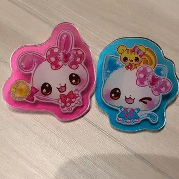 헤이세이 메모리 트레이딩 아크릴 클립 마법소녀 뮤~쨩