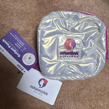 미사용 새상품 PLAZA 완판템 HAWAIIAN AIRLINES 파우치