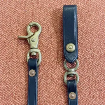 지갑 로프 놋쇠 천연 가죽 60cm