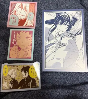 D.그레이맨 칸다 리나리 알렌 크로스 스티커 특전