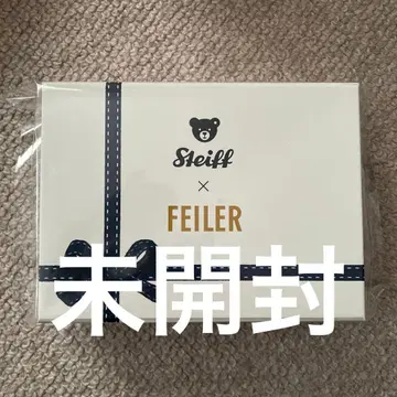 Steiff x FEILER 페이러 슈타이프 테디베어 키링