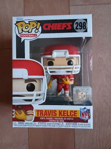 미개봉 Funko Pop! 트래비스 켈시 Kelce 치프스 NFL