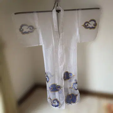 구름 무늬 경량 기모노