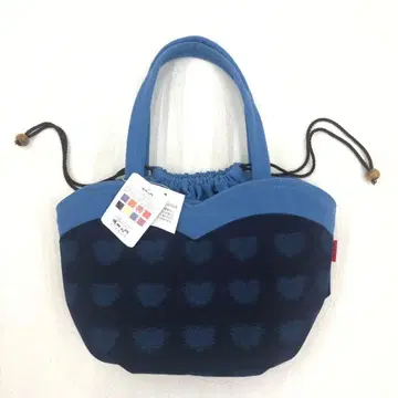 기우에몬 하트 무늬 백 쿠루메가스리 복조리