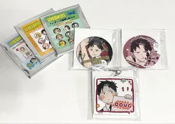 유치원 WARS 더그 금박 캔뱃지 아크릴 키링