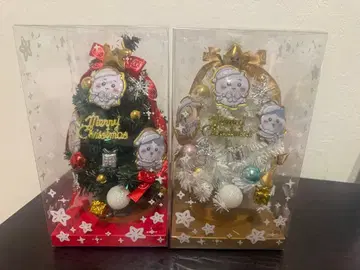 치이카와 (먼작귀) 인형뽑기 경품 크리스마스 트리 전 2종 세트