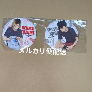 하이큐 캔뱃지 준비 중 75mm 쿠로오 테츠로 카게야마 토비오