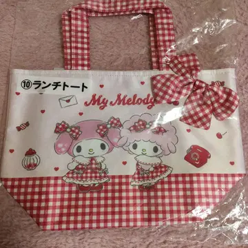 마이멜로디 1번 복권 쿠로미 파우치 시나모롤 아크릴 참