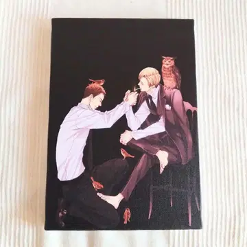 얀다 코우 캔버스 아트 '지저귀는 새는 날지 않는다'