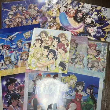 Aqours 포스터류 세트 묶음 판매