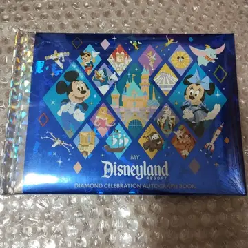 디즈니랜드 리조트 60주년 사인북