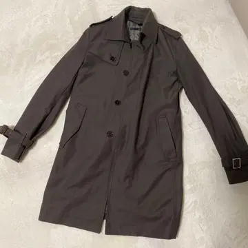 준맨 다크 브라운 트렌치코트 사이즈 M