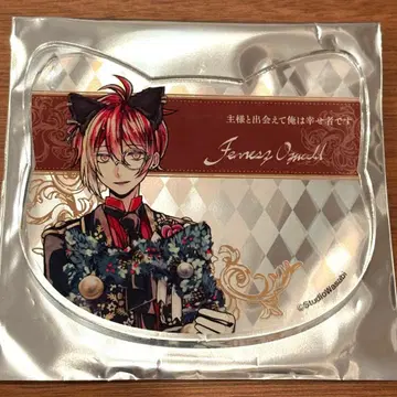 악마 집사와 검은 고양이 난자 아크릴 코스터 아쿠코 페네스