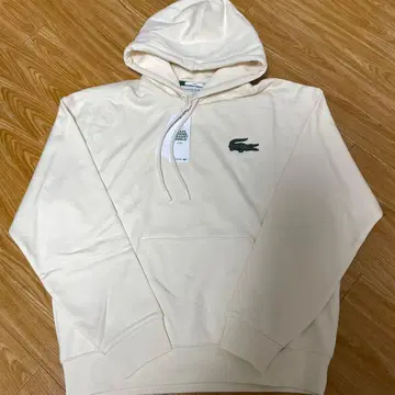 LACOSTE 후드티 M 크림