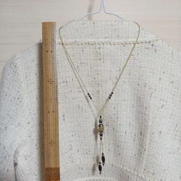 이탈리아 베네치아에서 구매한 베네치안 유리 롱 목걸이