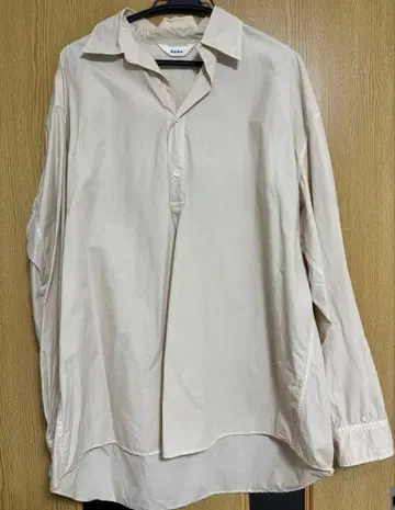 [ 새상품급 ] Name. 베이지 긴팔 셔츠 studious