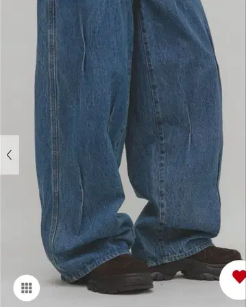 KBF 턱 와이드 데님