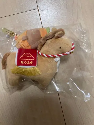 스밋코구라시 테노리 봉제 인형 십이지신 말