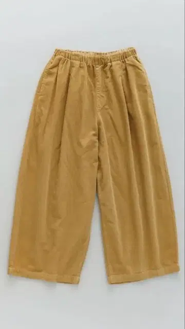 NATURAL LAUNDRY 16W 코듀로이 와이드 에그 팬츠