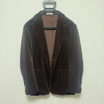 코듀로이 자켓 유니버설 랭귀지 다크 브라운