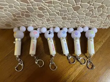 디즈니 시크릿 응원봉 키체인 전 6종 컴플리트