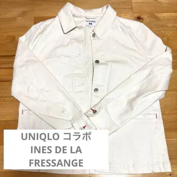 UNIQLO INES DE LA FRESSANGE 데님 자켓 L