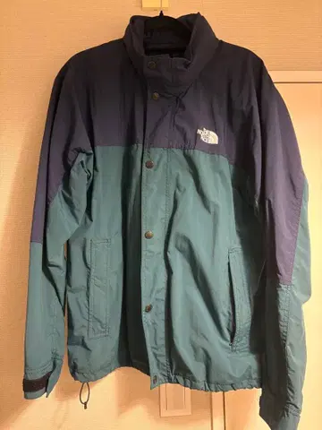 THE NORTH FACE 나일론 자켓 네이비/그린