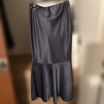 NOBLE 네이비 롱 스커트 36