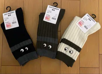 미사용 택 포함 아냐 유니클로 삭스 3종 세트