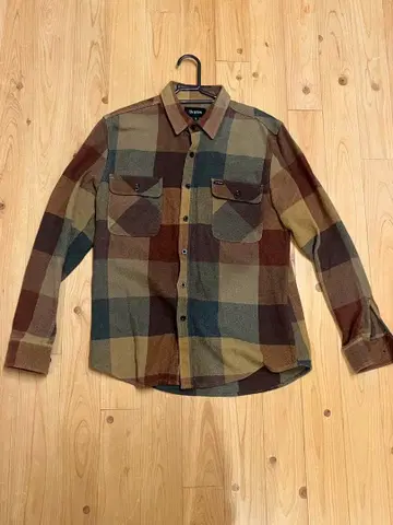 Brixton 체크 무늬 플란넬 셔츠 S 사이즈